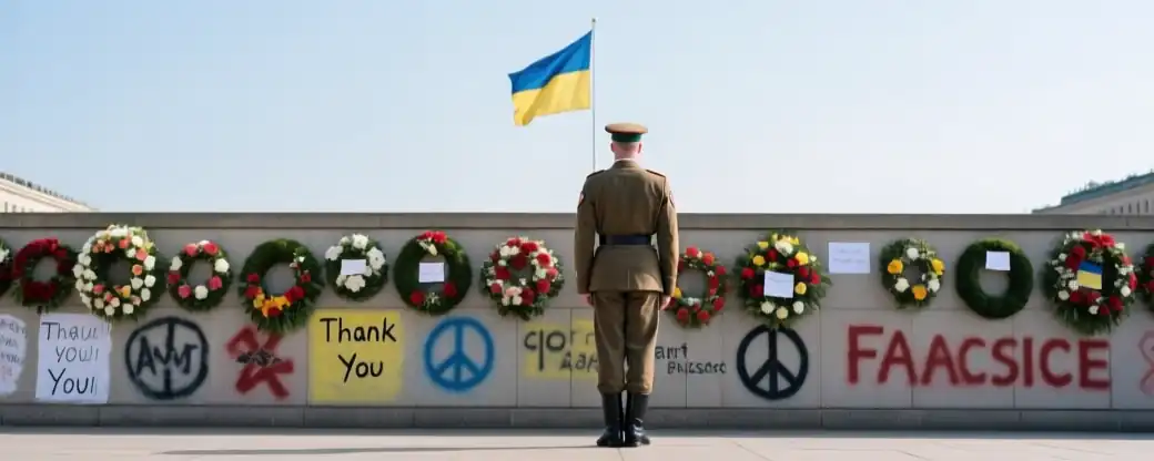 Берлин почтит память освободителей: Левые возложили благодарственные венки к советскому мемориалу