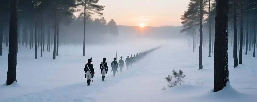 Мерзлые просторы России: Последний акт гибели Grande Armée