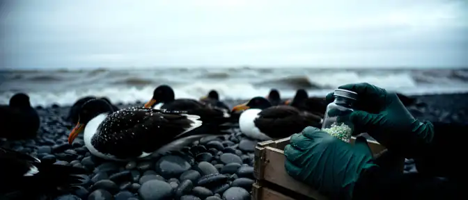 Загадочная гибель морских птиц на Халактырском пляже: эксперты ищут источник угрозы