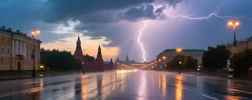 Летние грозы и ливни обещают стать неотъемлемой частью московского июня