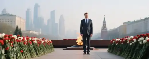 Высокие Гостя Присоединились к Торжествам у Вечного Огня на Поклонной Горе