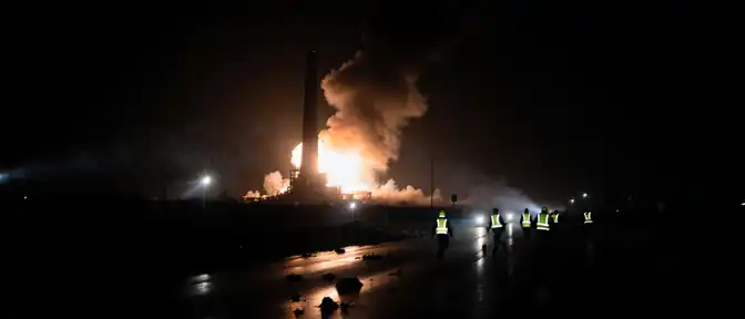 Ночной налет на Самарскую область: под ударом оказался промышленный объект